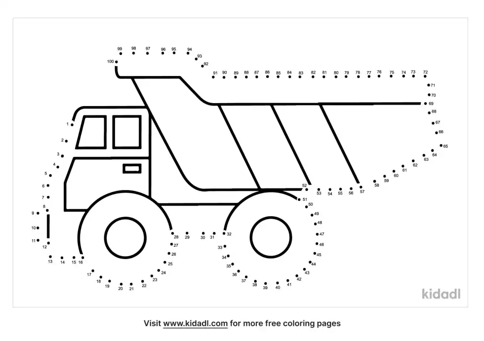 Truck Dot To Dot (Hard)