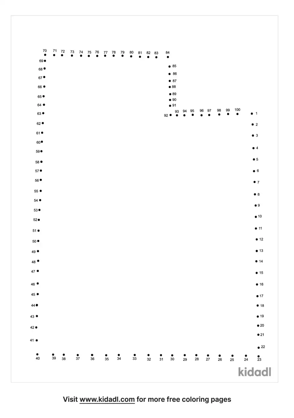 Utah Dot To Dot (Hard)