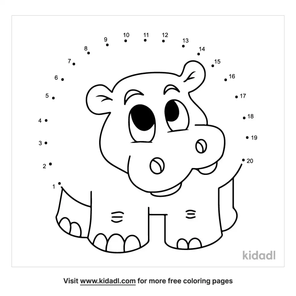 Zoo Dot To Dot (Easy)