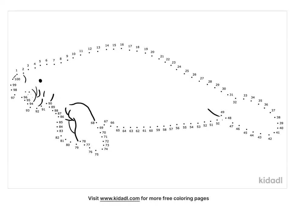 Manatee Dot To Dot (Hard)