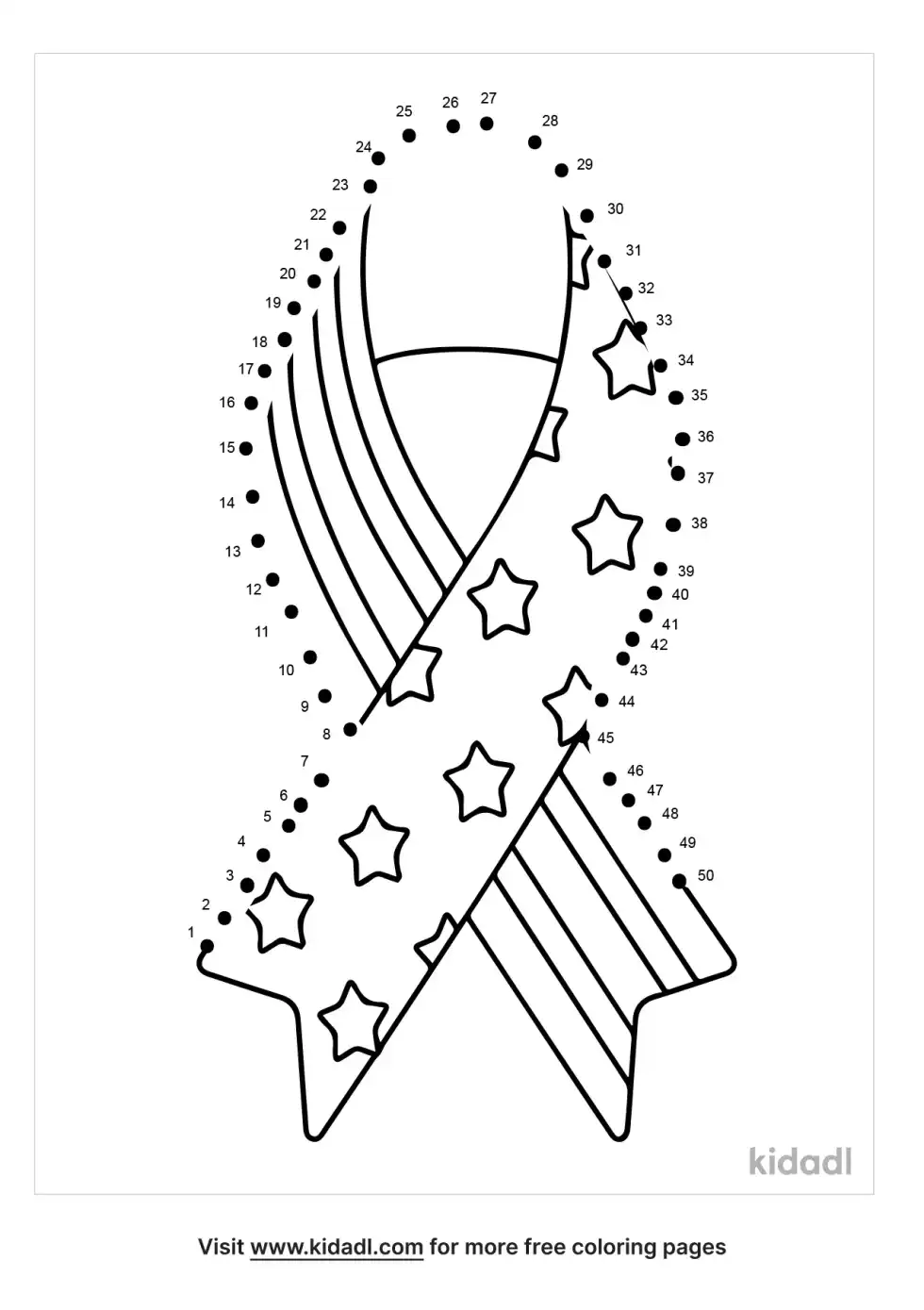 Patriotic Dot To Dot