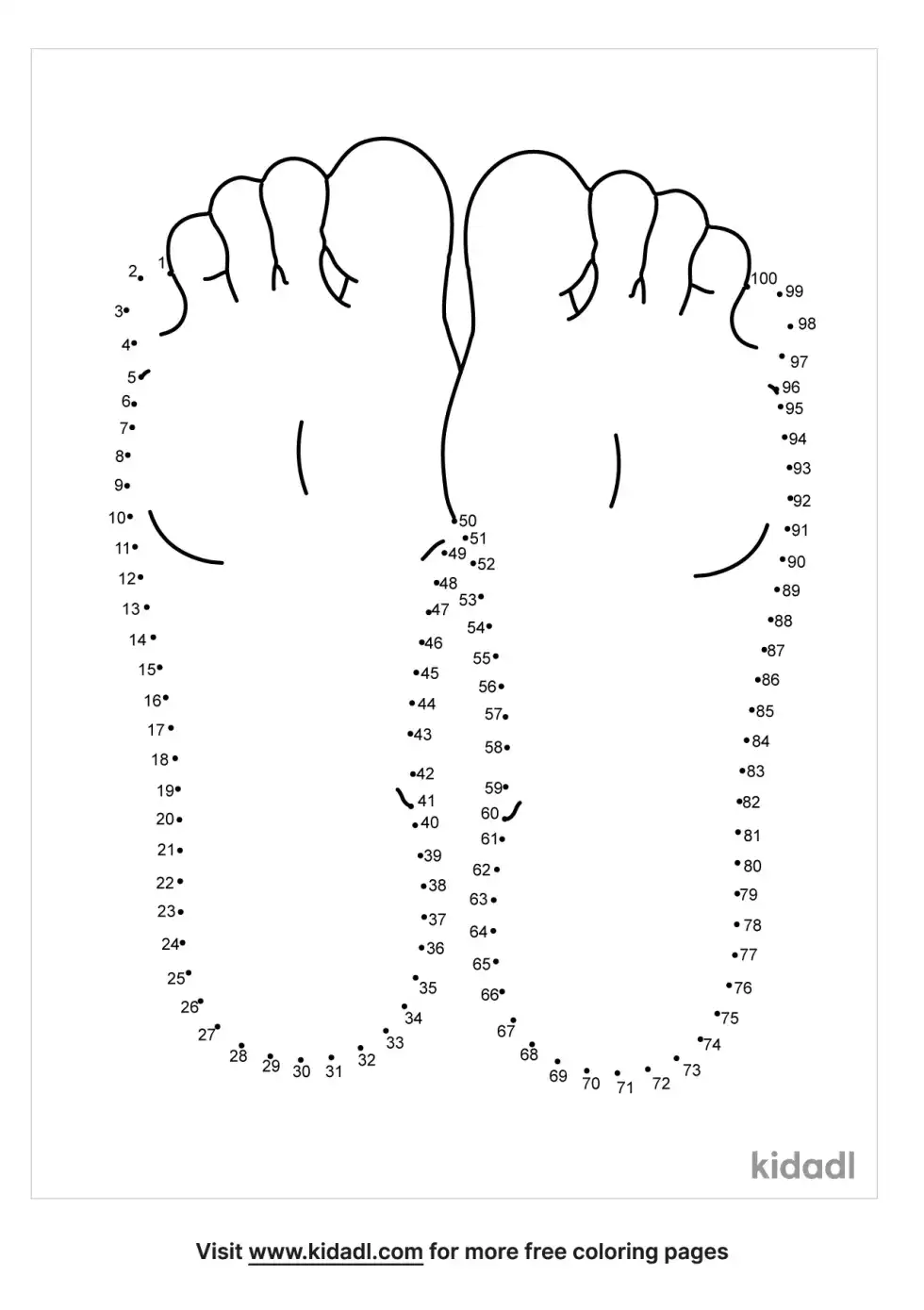 Feet Dot To Dot (Hard)