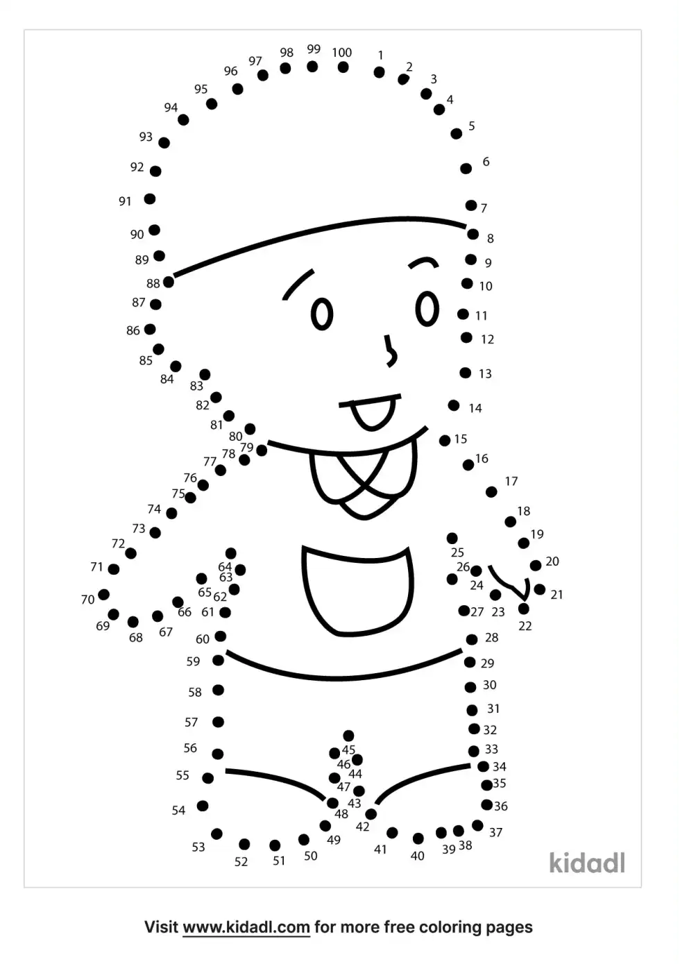 Child Dot To Dot (Hard)