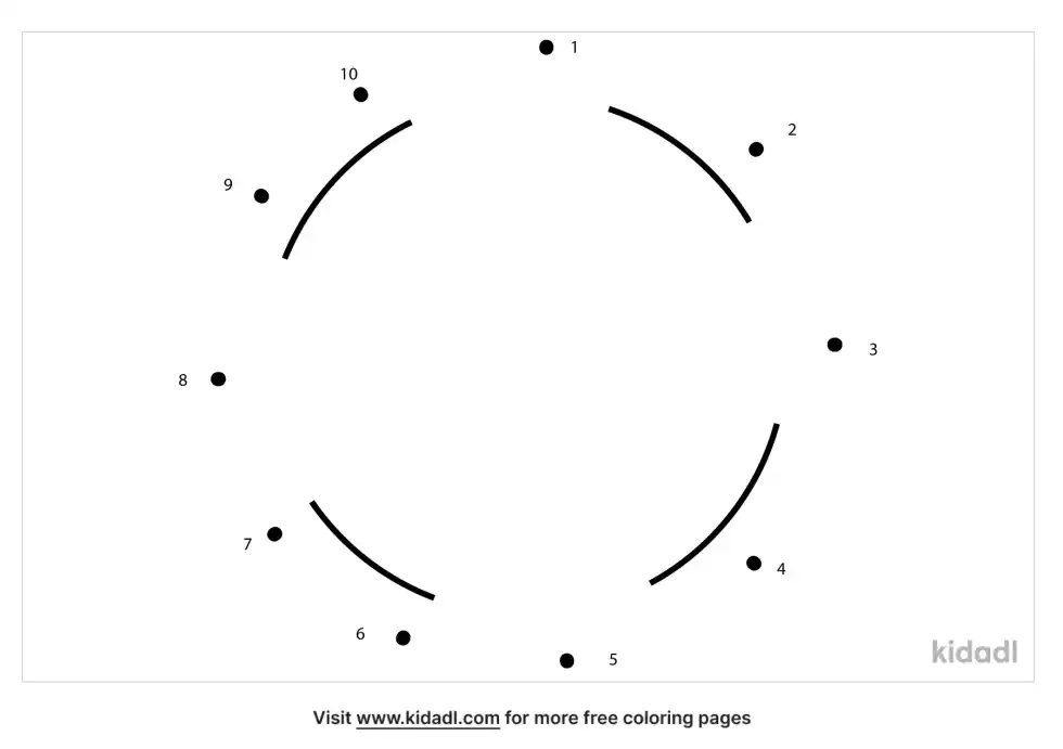 Circle Dot To Dot (Easy)