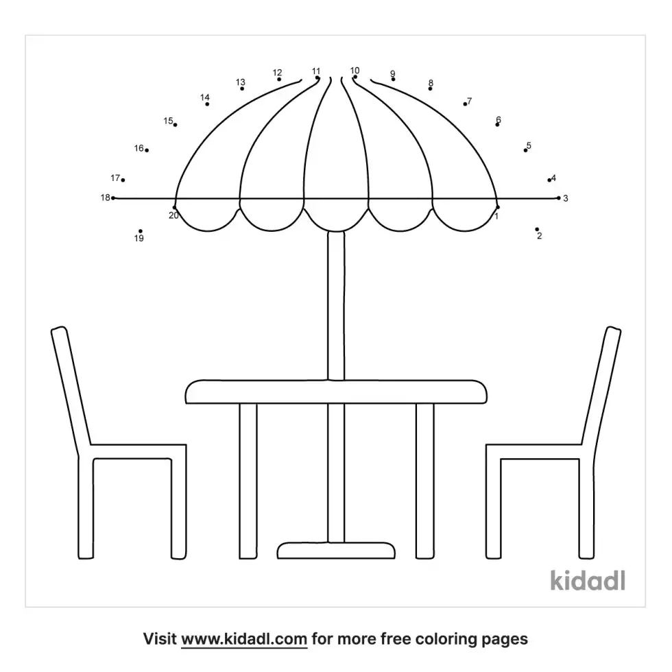 Picnic Dot To Dot (Easy)
