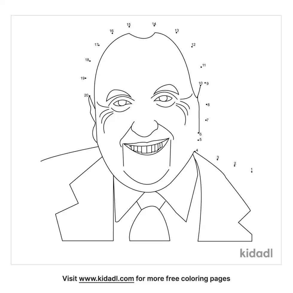 Thomas S Monson Dot To Dot (Easy)