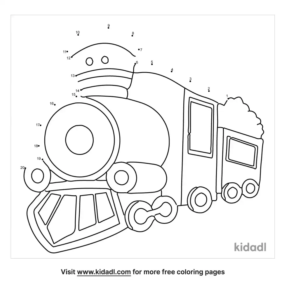 Train Dot To Dot (Easy)