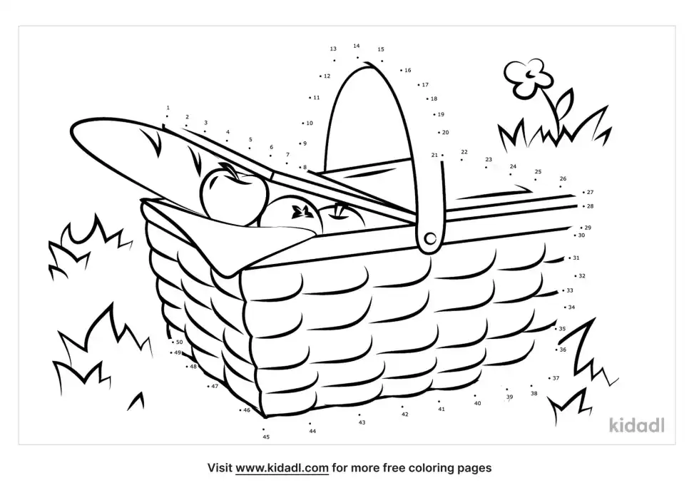 Picnic Dot To Dot (Medium)