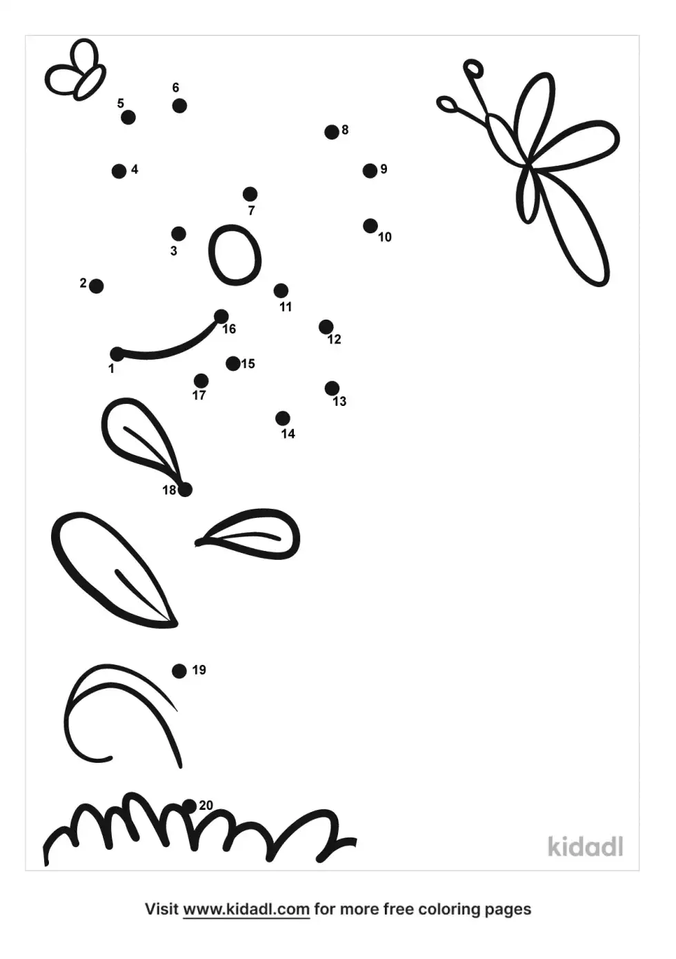 Spring Dot To Dot (Easy)