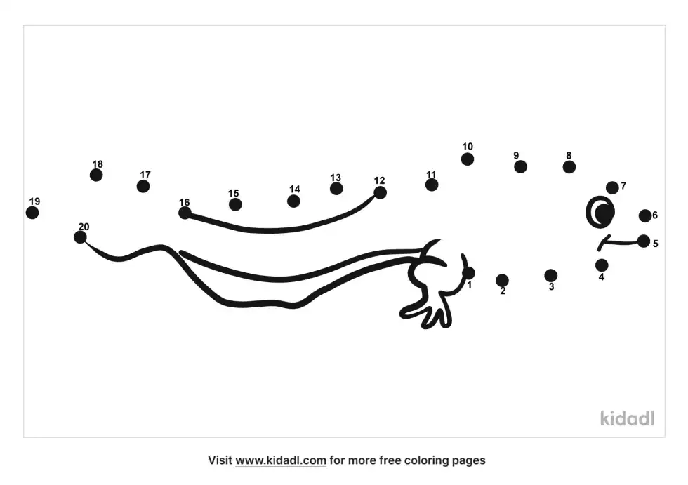 Tadpole Dot To Dot (Easy)