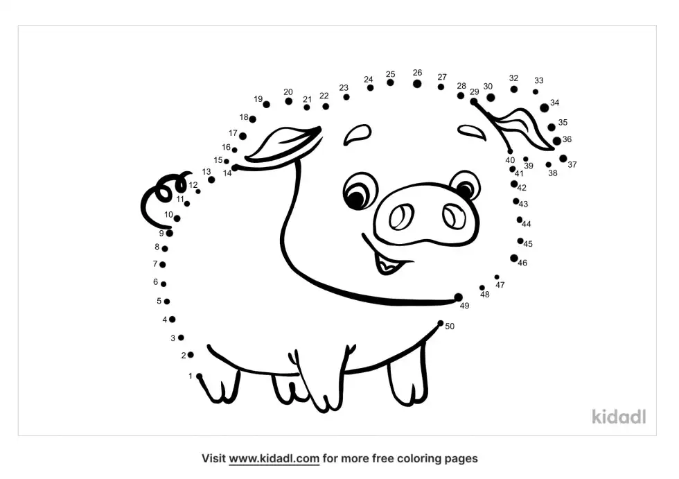 Pig Dot To Dot (Medium)
