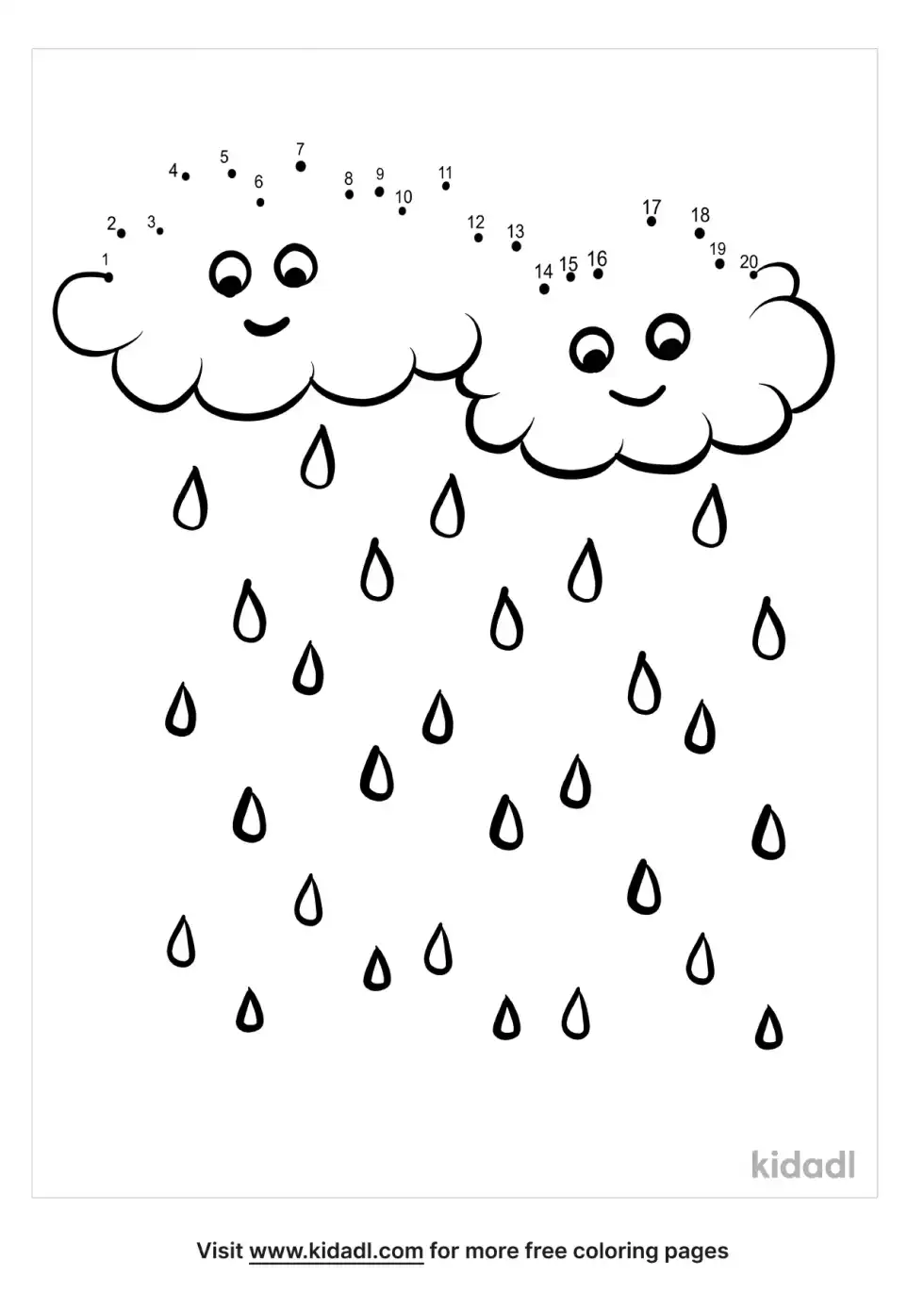 Rain Dot To Dot (Easy)