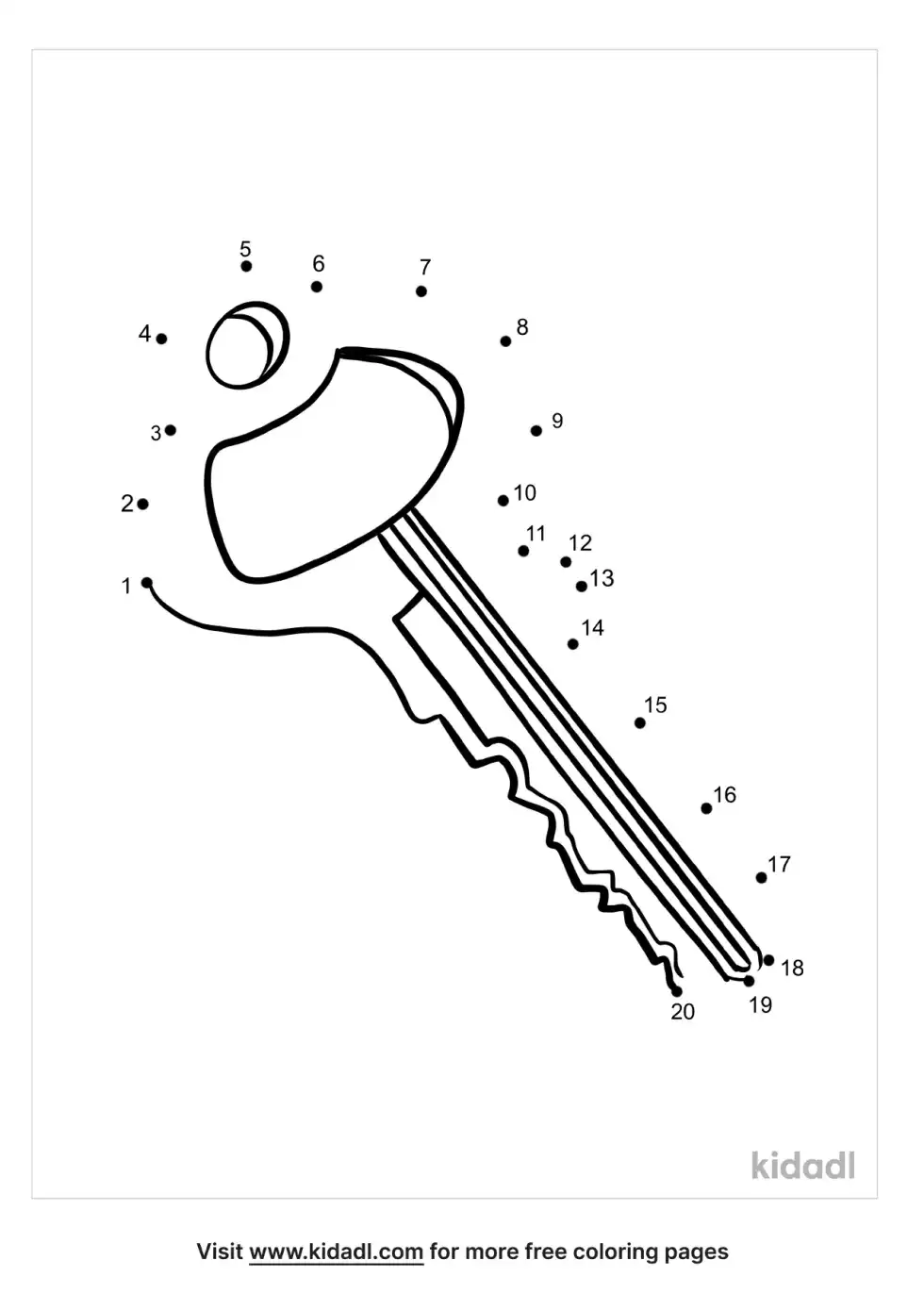 Key Dot To Dot (Easy)