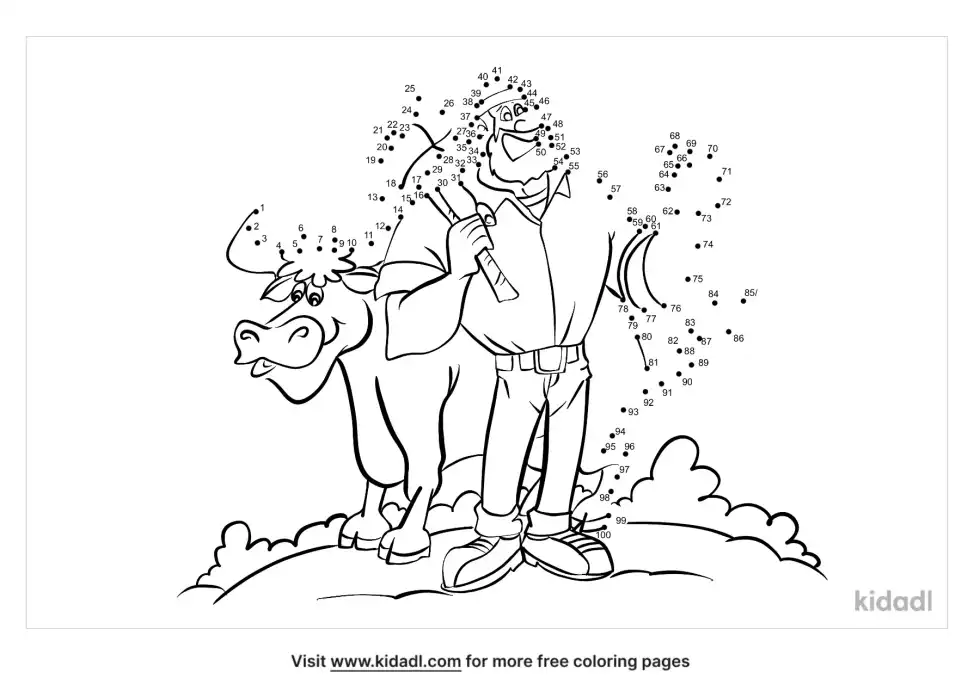 Paul Bunyan Dot To Dot (Hard)