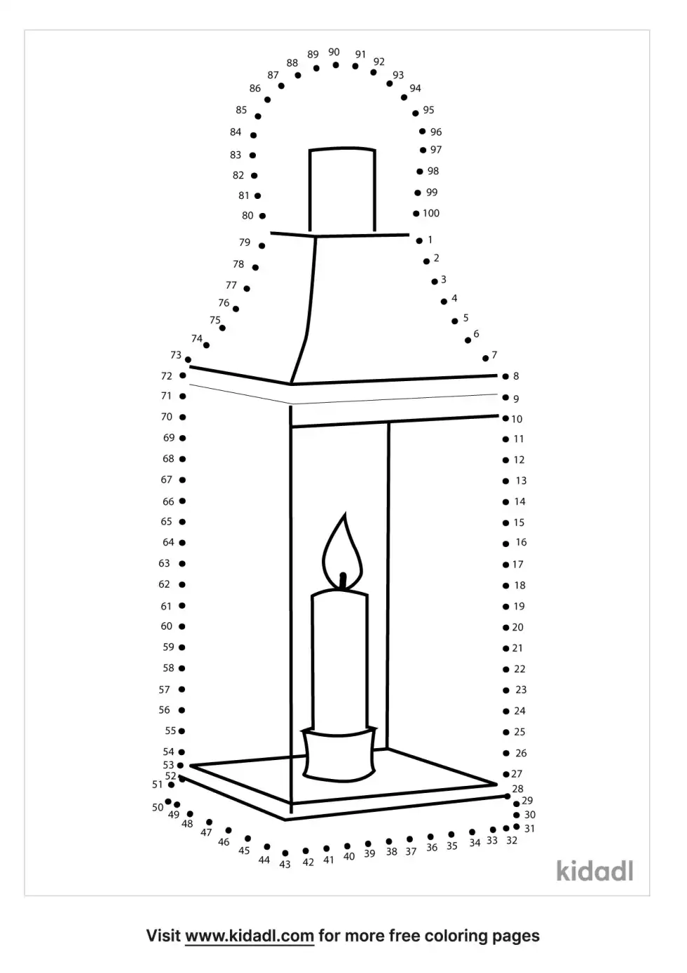 Lantern Dot To Dot (Hard)