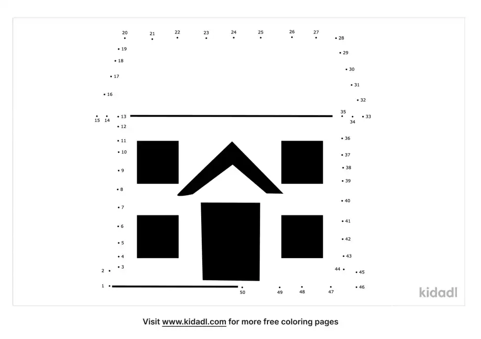Mansion Dot To Dot (Medium)