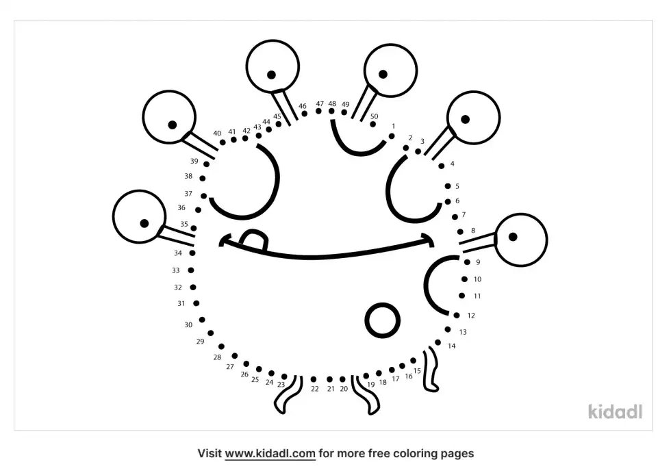 Monster Dot To Dot (Medium)