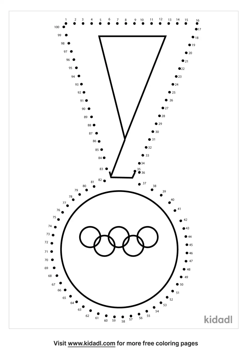 Medal Dot To Dot (Hard)