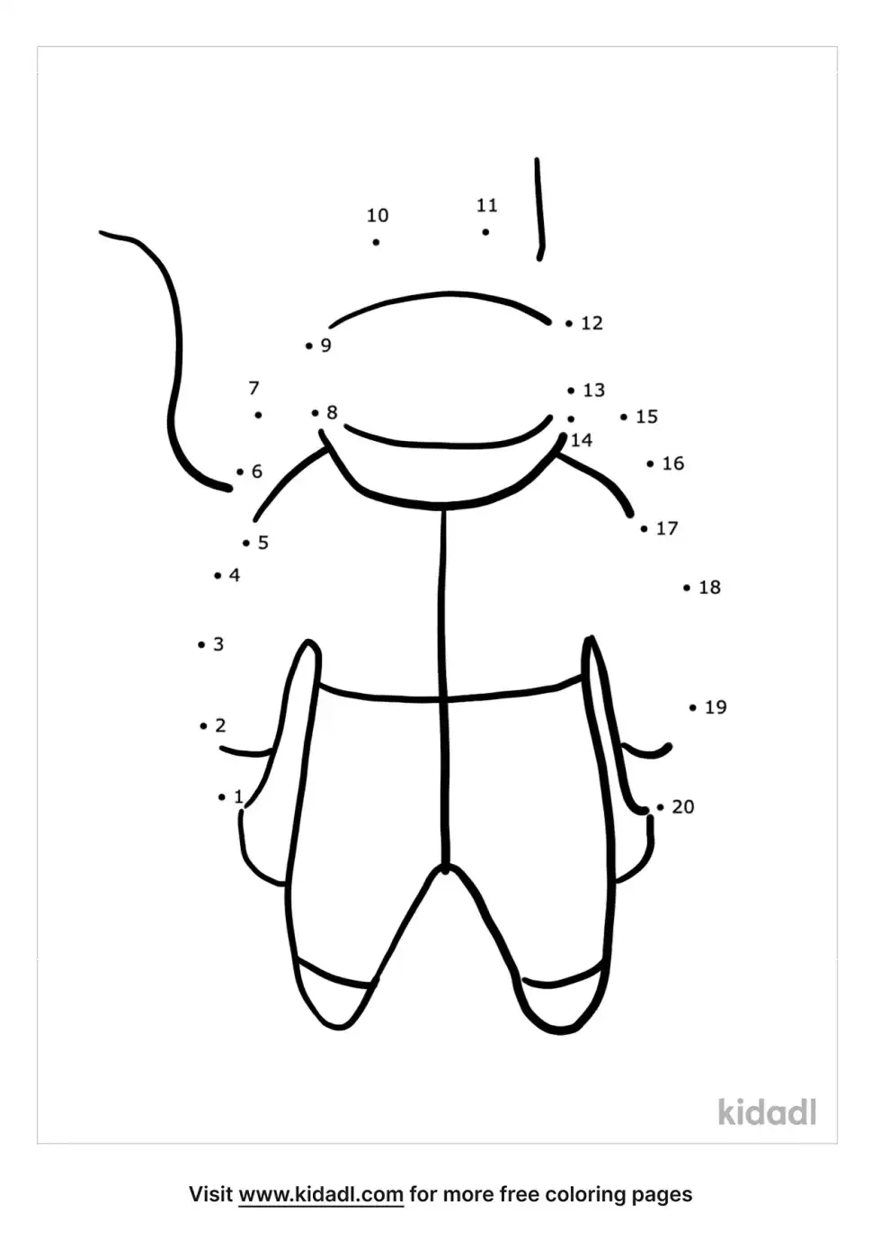 Spaceman Dot To Dot (Easy)