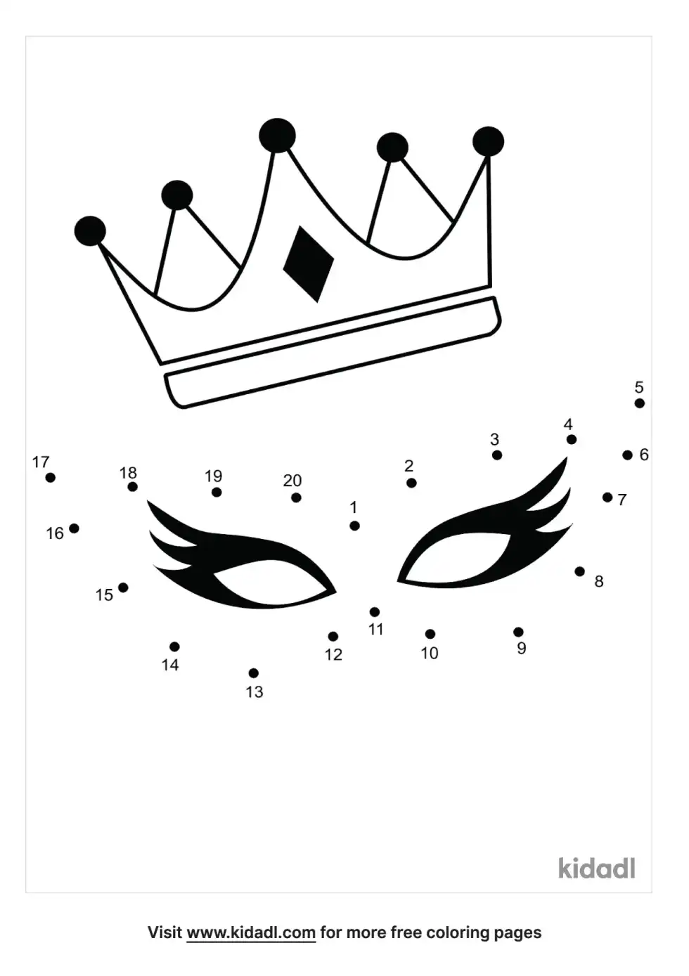 Purim Dot To Dot (Easy)