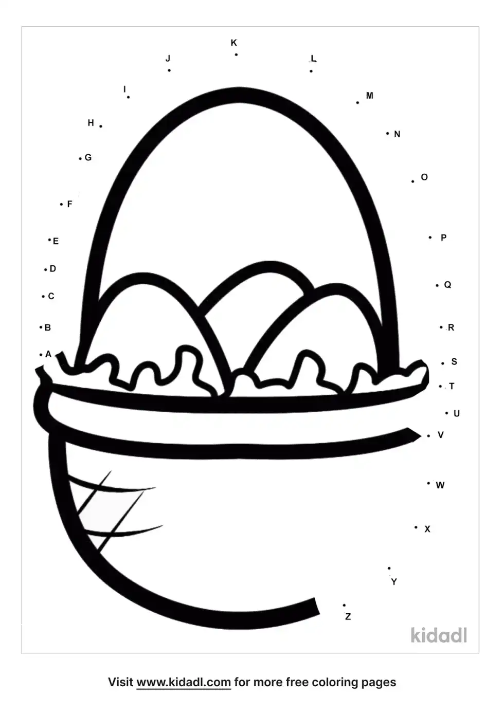 Easter Dot To Dot