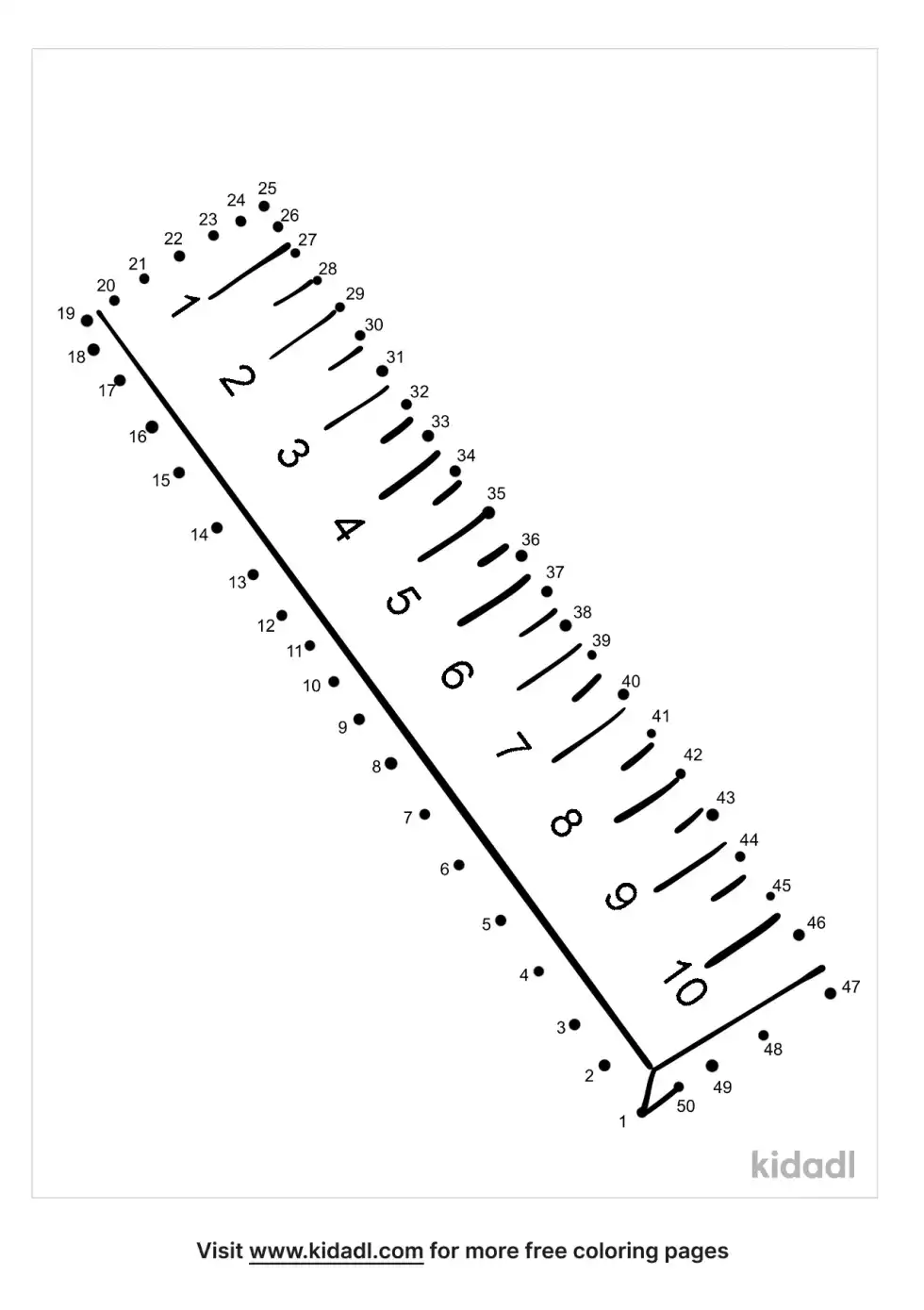 Ruler Dot To Dot (Medium)