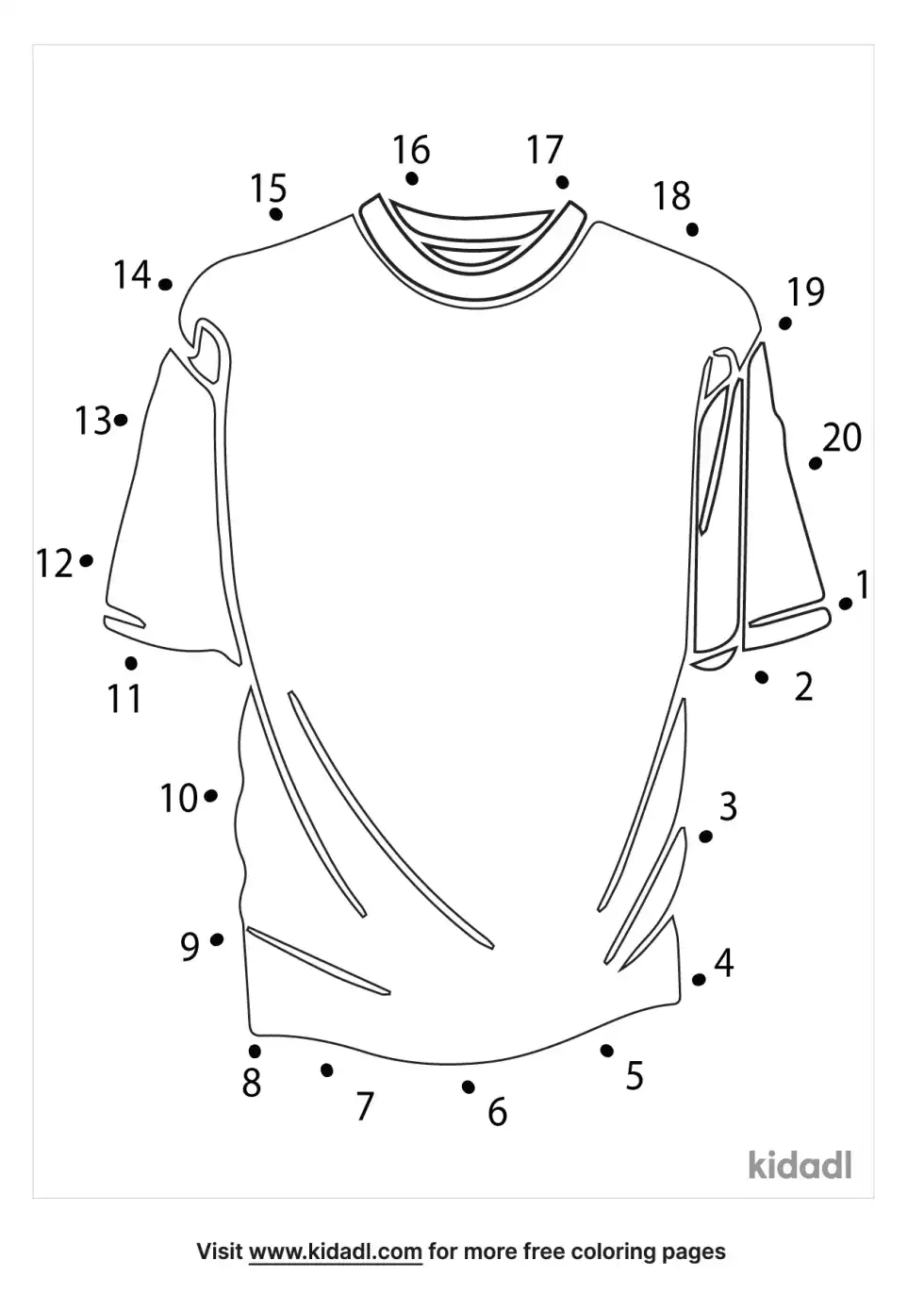 Clothes Dot To Dot (Easy)