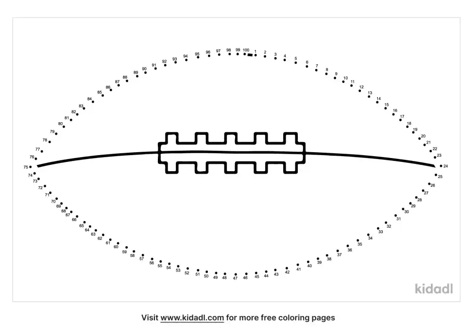 Football Dot To Dot (Hard)