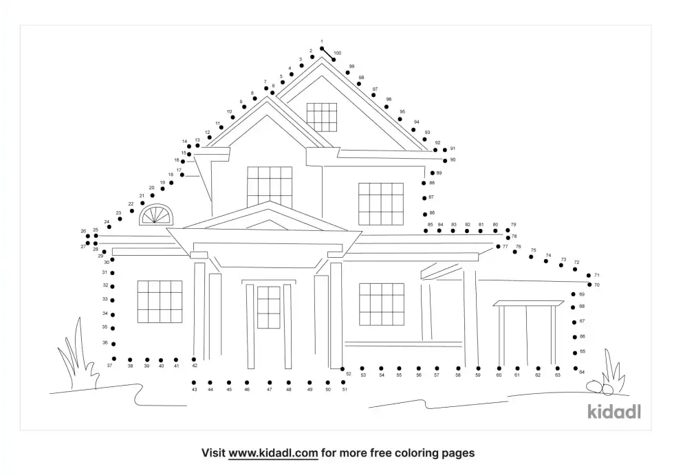 Mansion Dot To Dot (Hard)