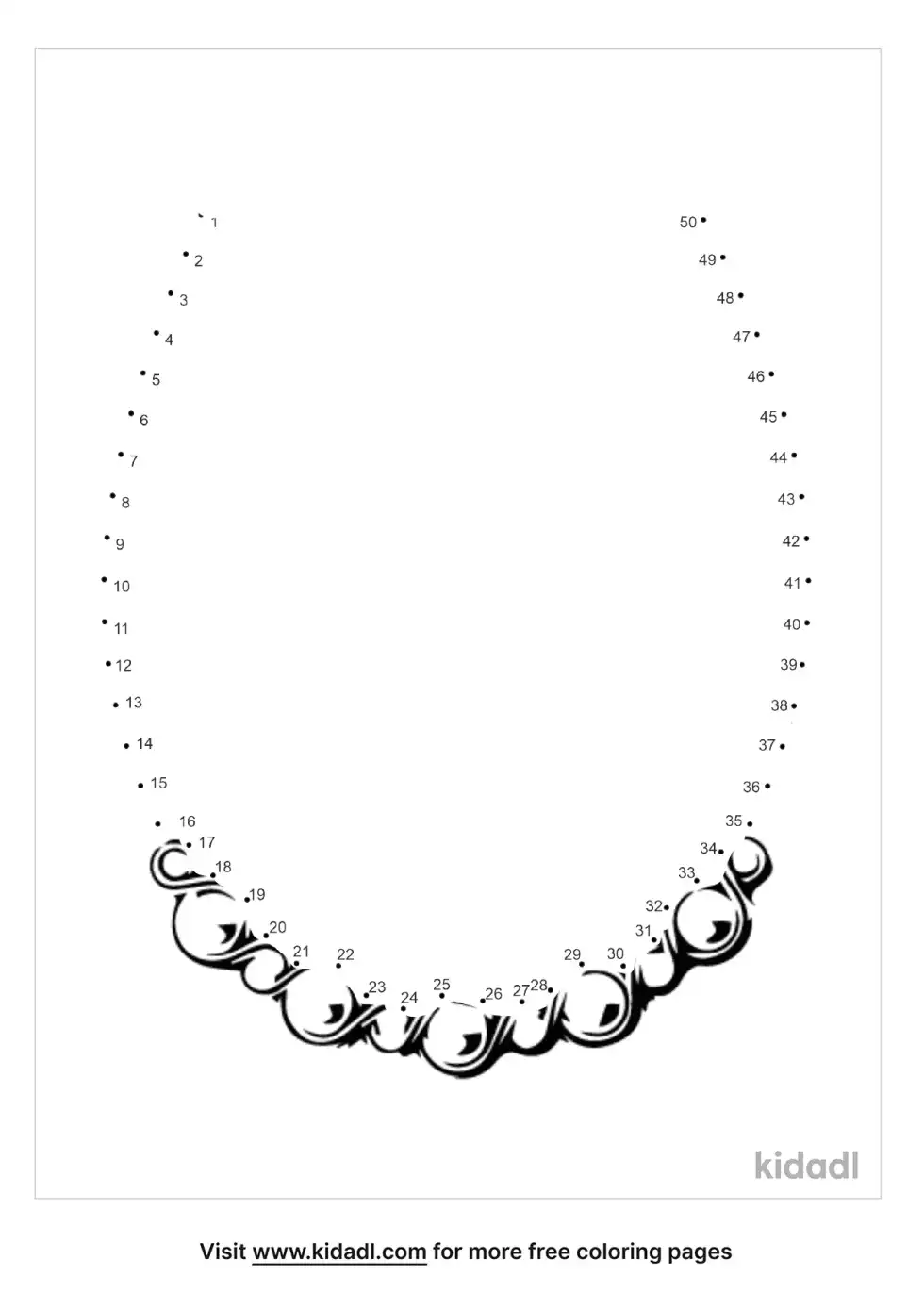 Necklace Dot To Dot (Medium)
