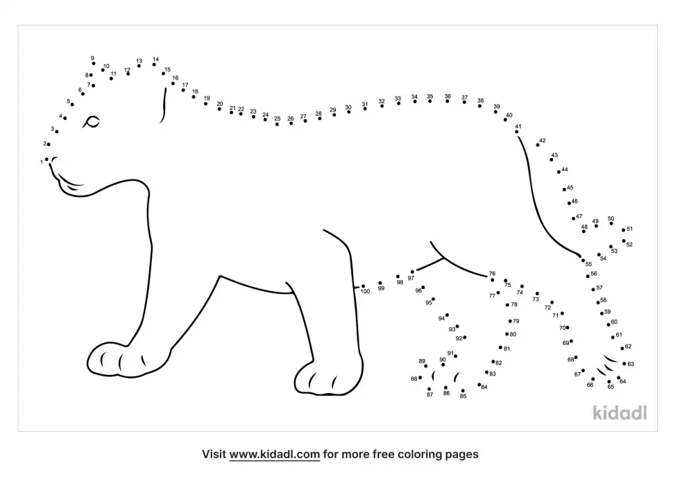 Panther Dot To Dot (Hard)