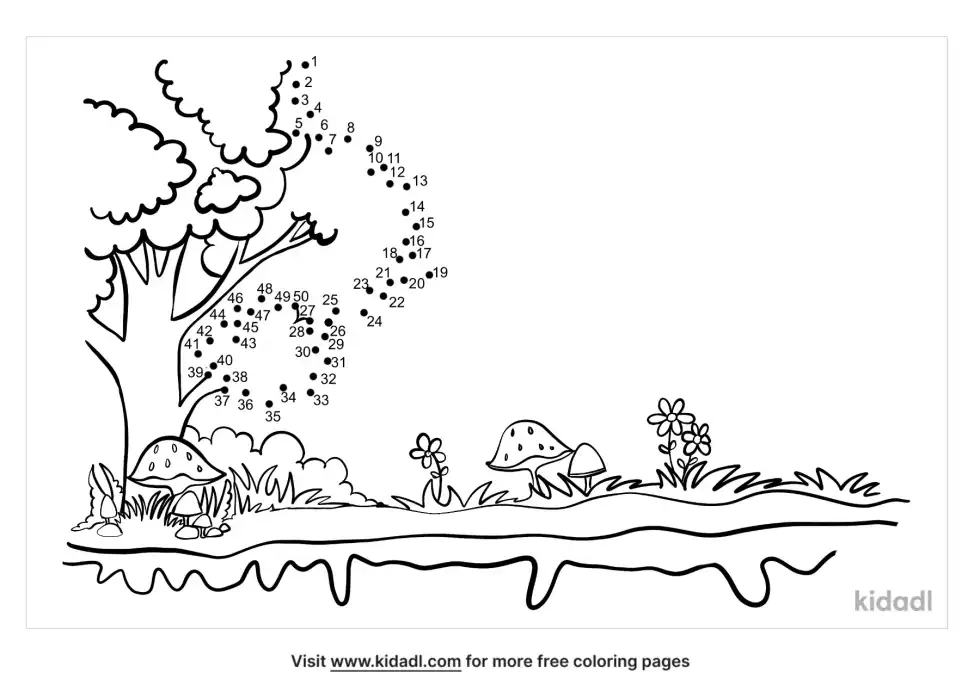 Nature Dot To Dot (Medium)