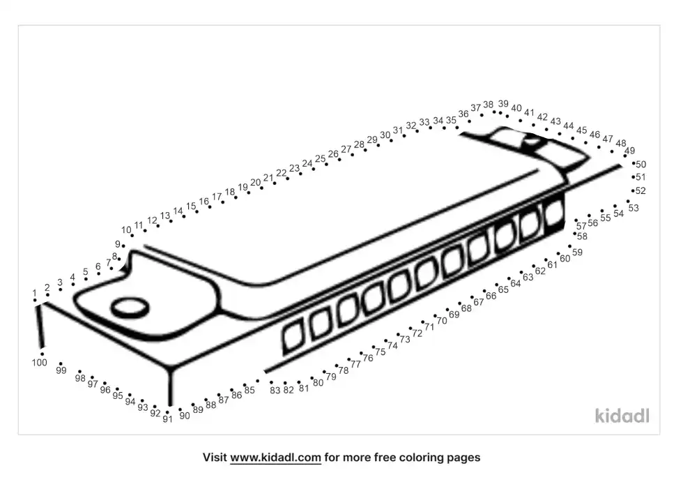 Musical Instrument Dot To Dot (Hard)