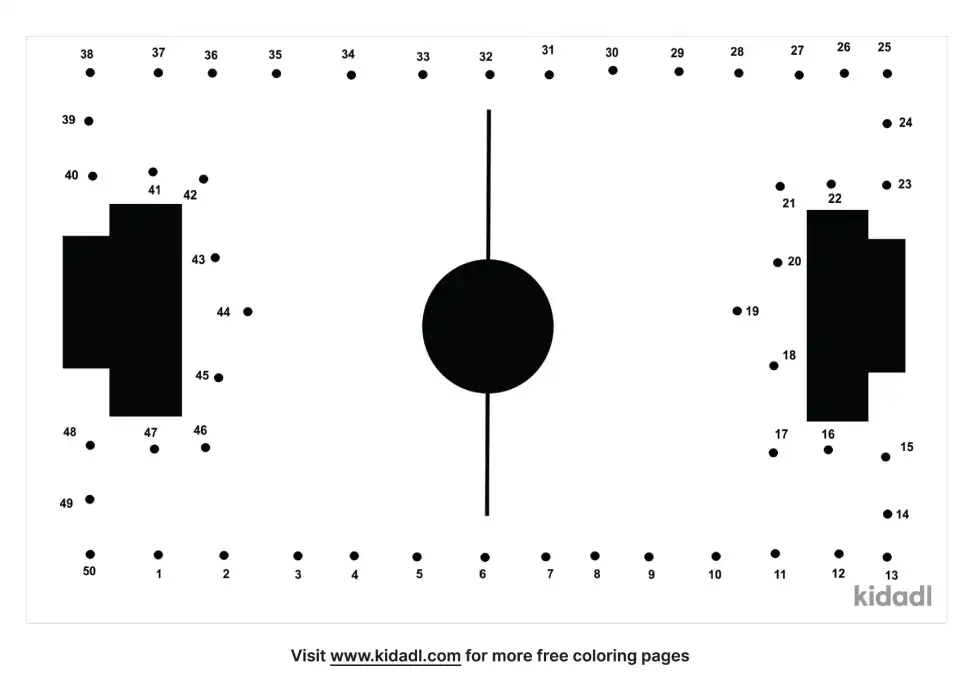 Playing Field Dot To Dot (Medium)