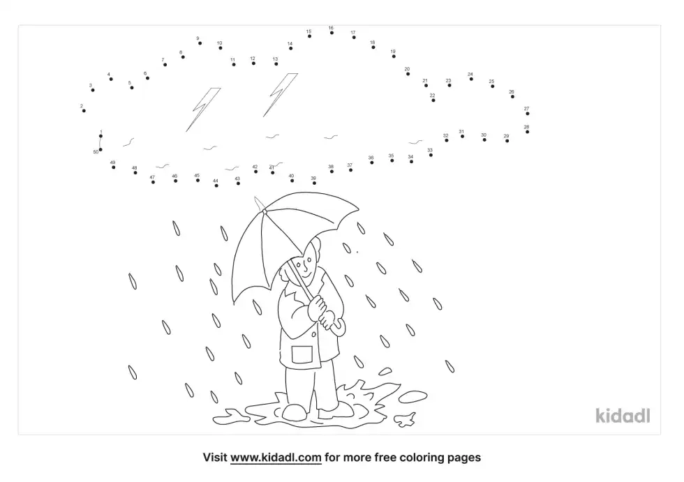 Rain Dot To Dot (Medium)
