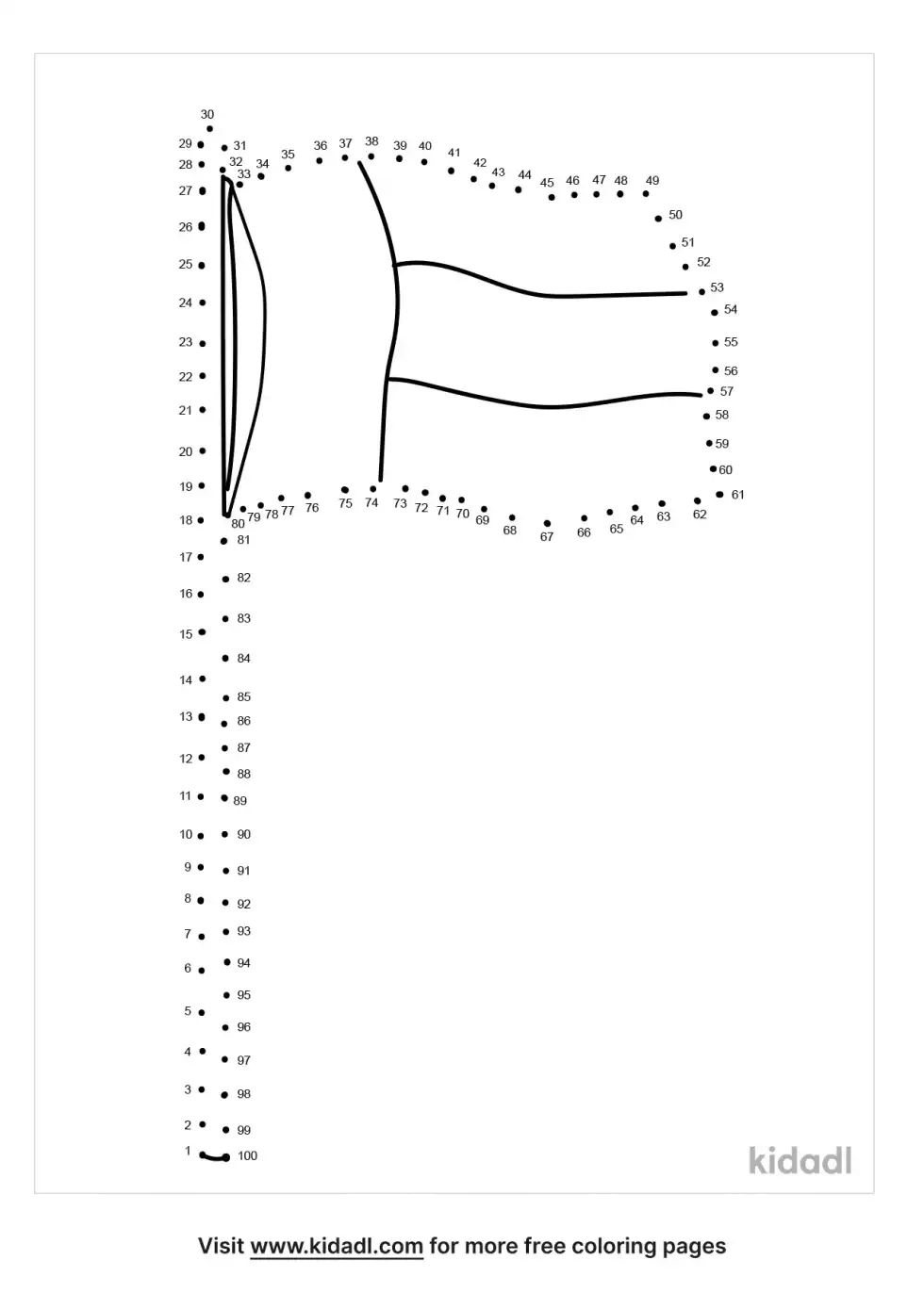 Flag Dot To Dot (Hard)