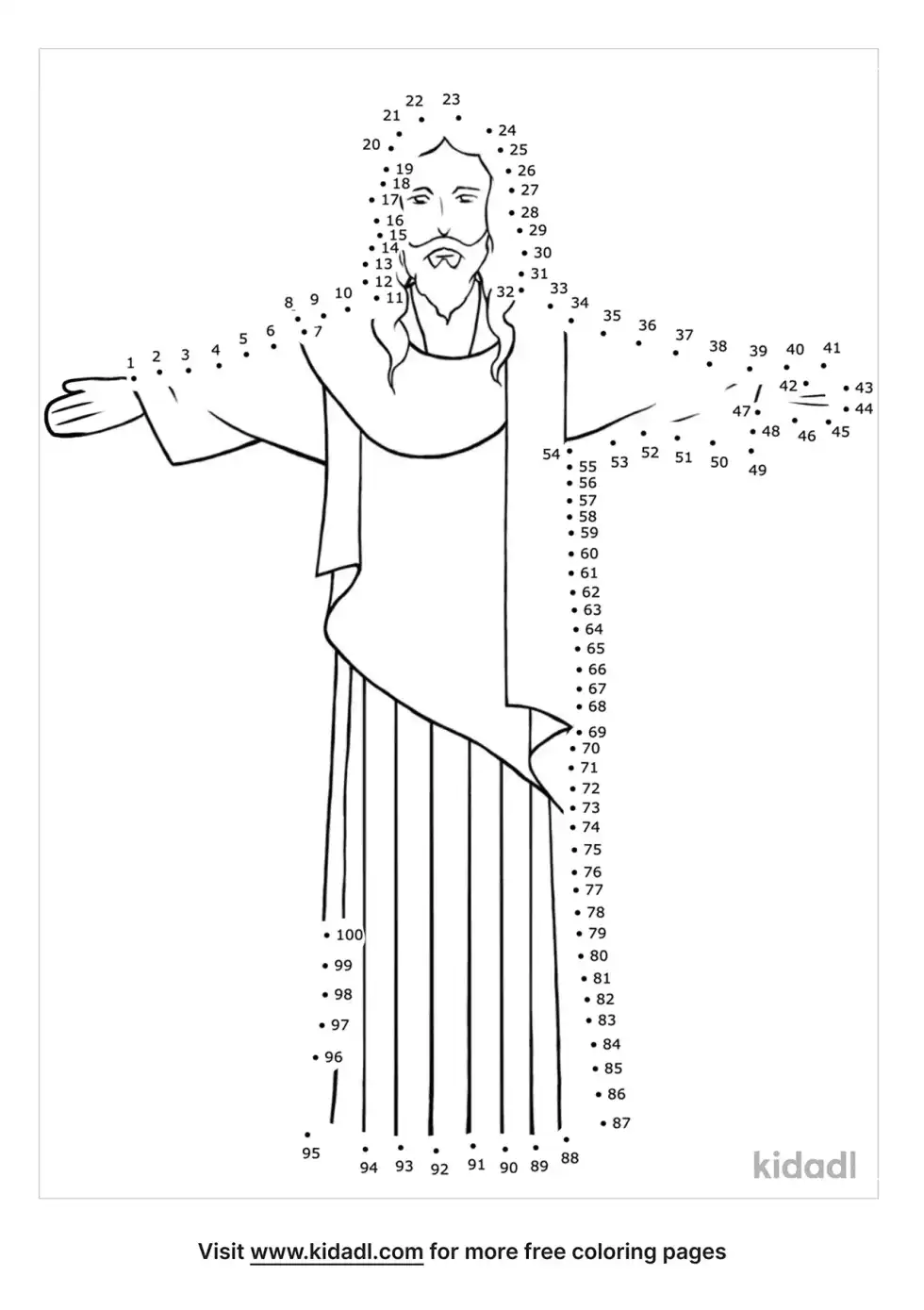 Jesus Dot To Dot (Hard)