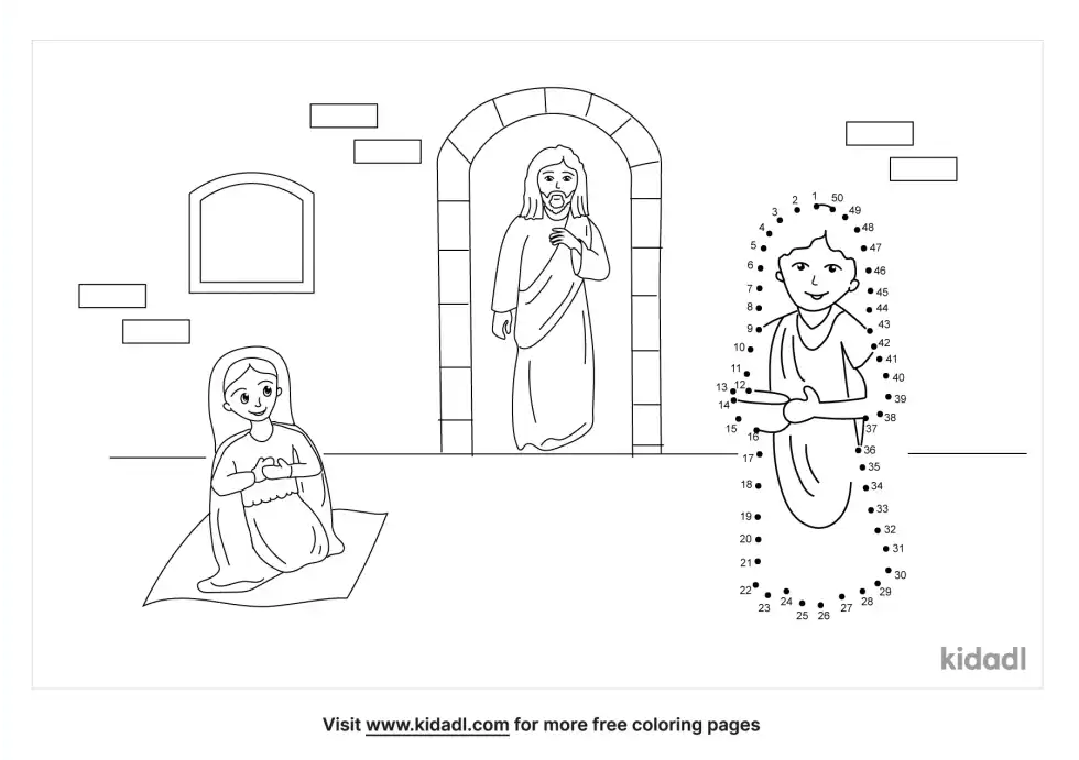 Mary And Martha Dot To Dot (Medium)