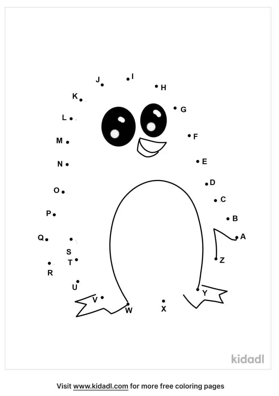 Penguin Dot To Dot