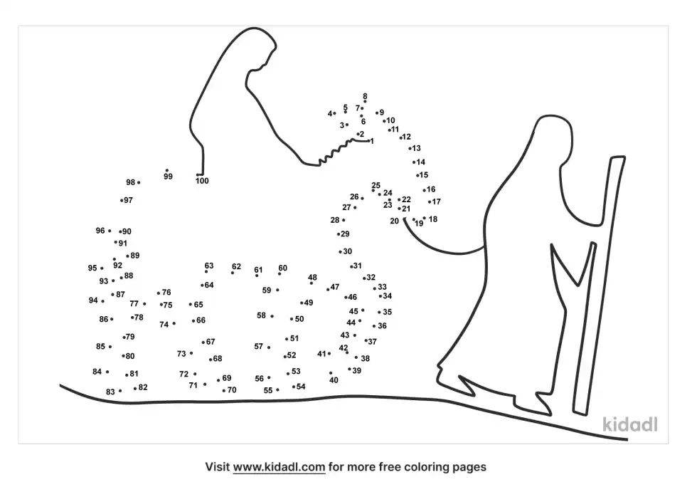 Road To Bethlehem Dot To Dot (Hard)