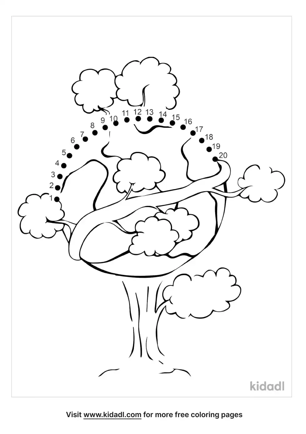 Earth Day Dot To Dot (Easy)