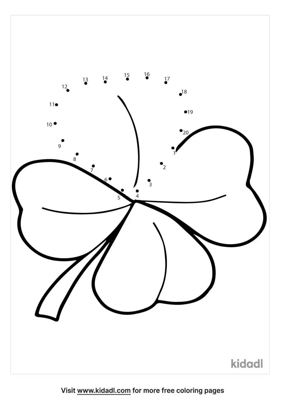 Shamrock Dot To Dot (Easy)