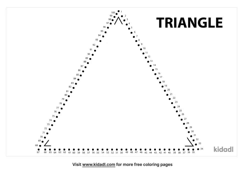 Triangle Dot To Dot (Hard)
