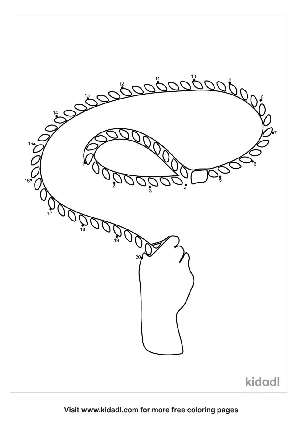 Cowboy Lasso Dot To Dot (Easy)