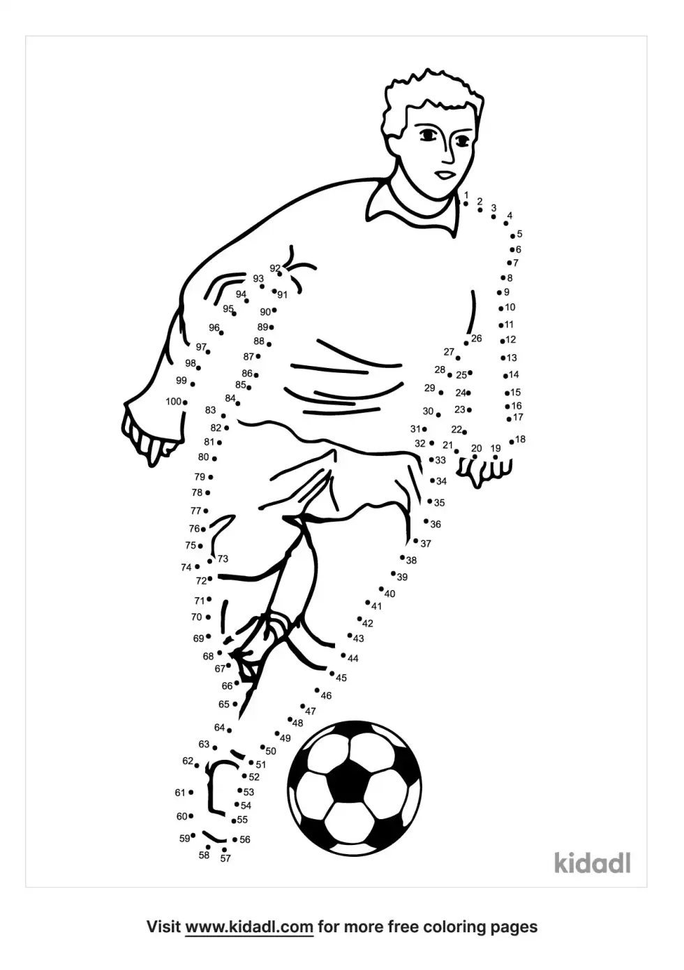 Football Teams Dot To Dot (Hard)