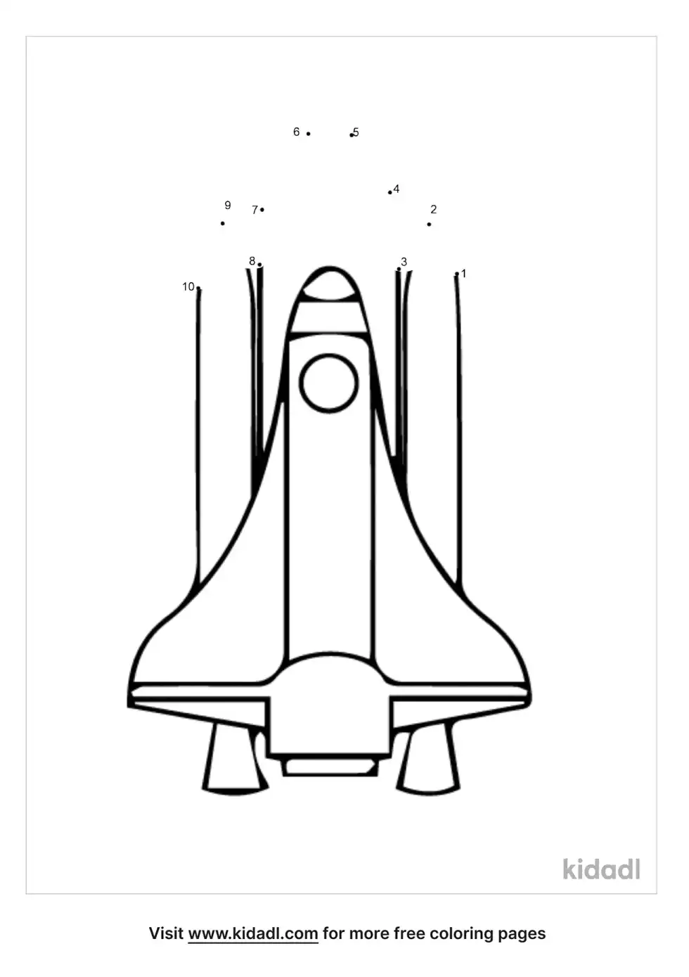 Rocket Dot To Dot (Easy)