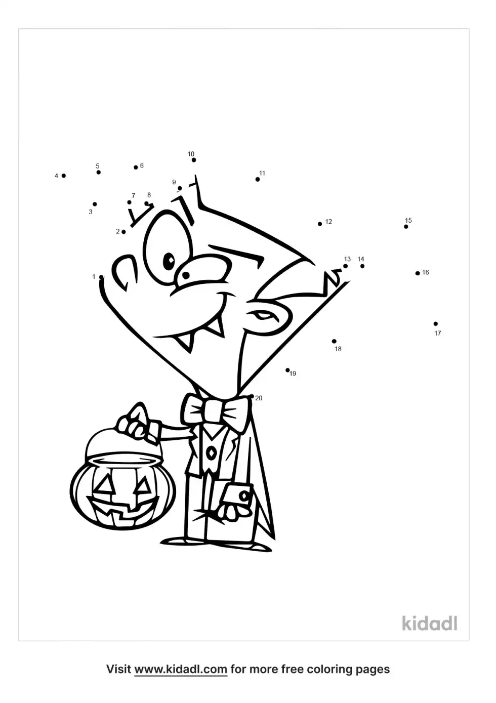 Vampire Dot To Dot (Easy)