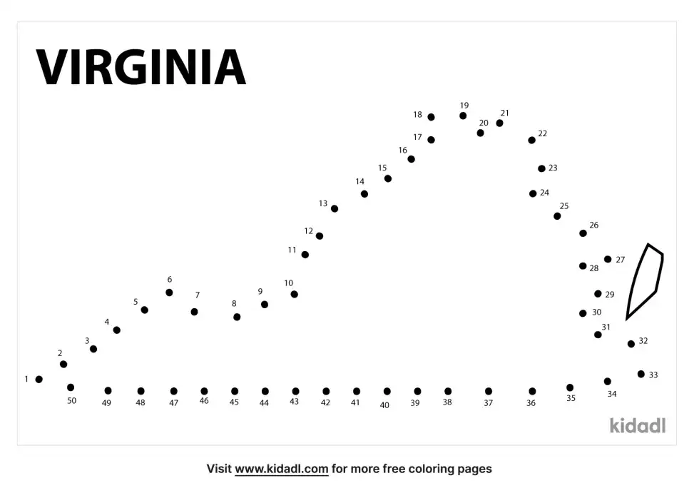 Virginia Dot To Dot (Medium)