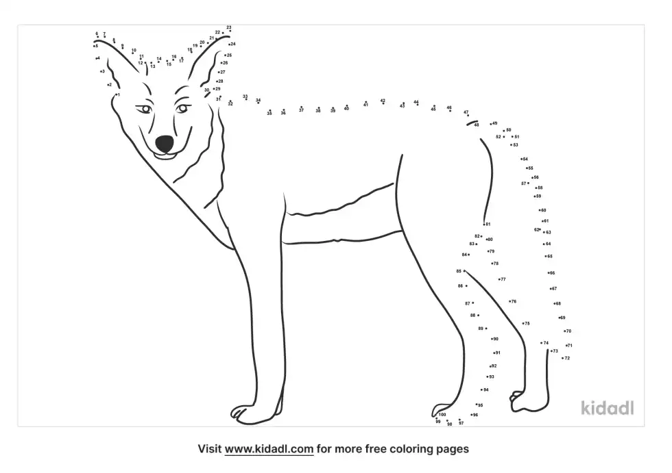 Coyote Dot To Dot (Hard)