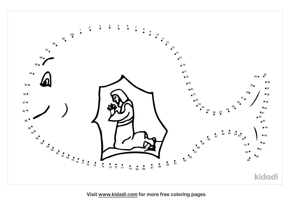 Jonah And The Whale Dot To Dot (hard) 